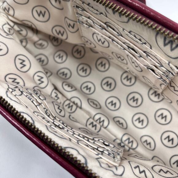 Wanderers Travel Co Crossbody Bag Marianna Burgundy Leather Handbag - Picture 13 of 16